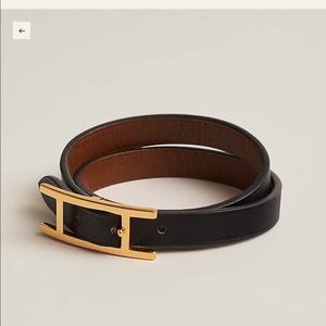 Black Behapi double your bracelet